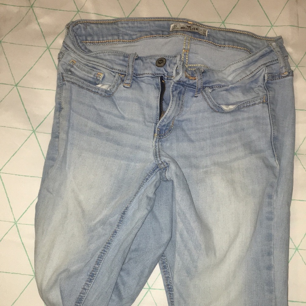 Hollister skinny jeans!